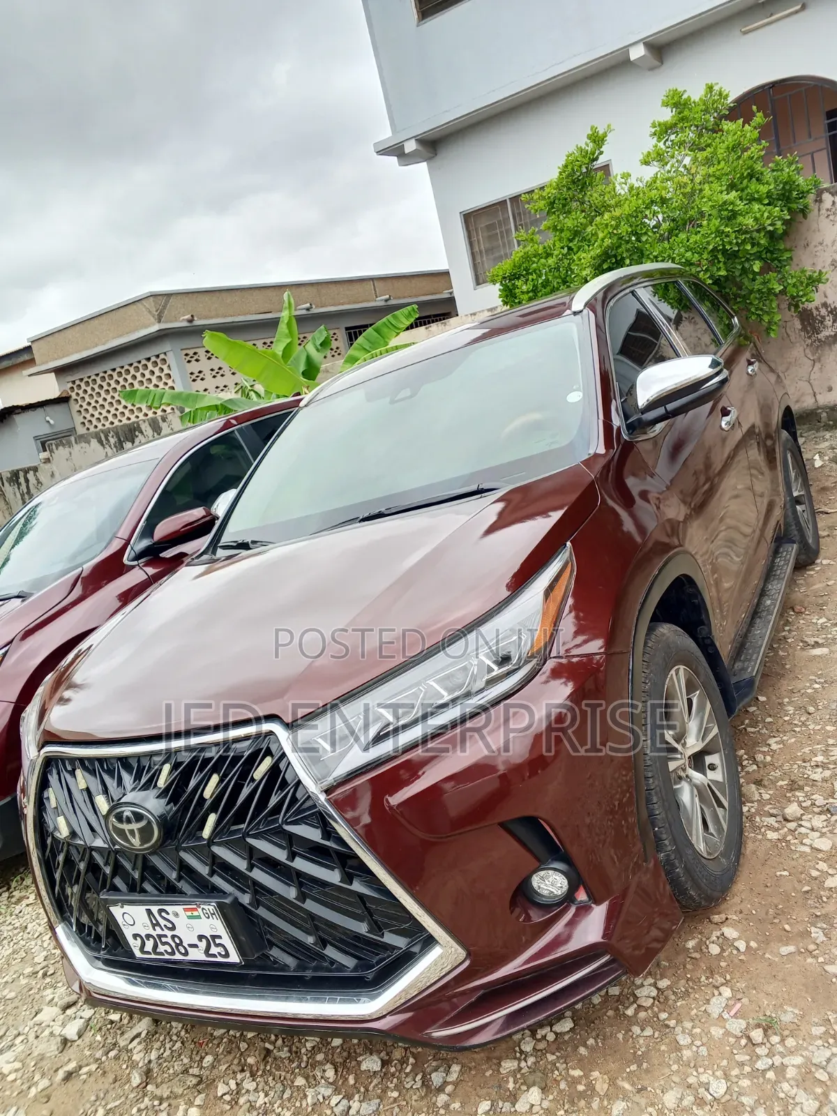 Toyota Highlander 2017 Burgundy