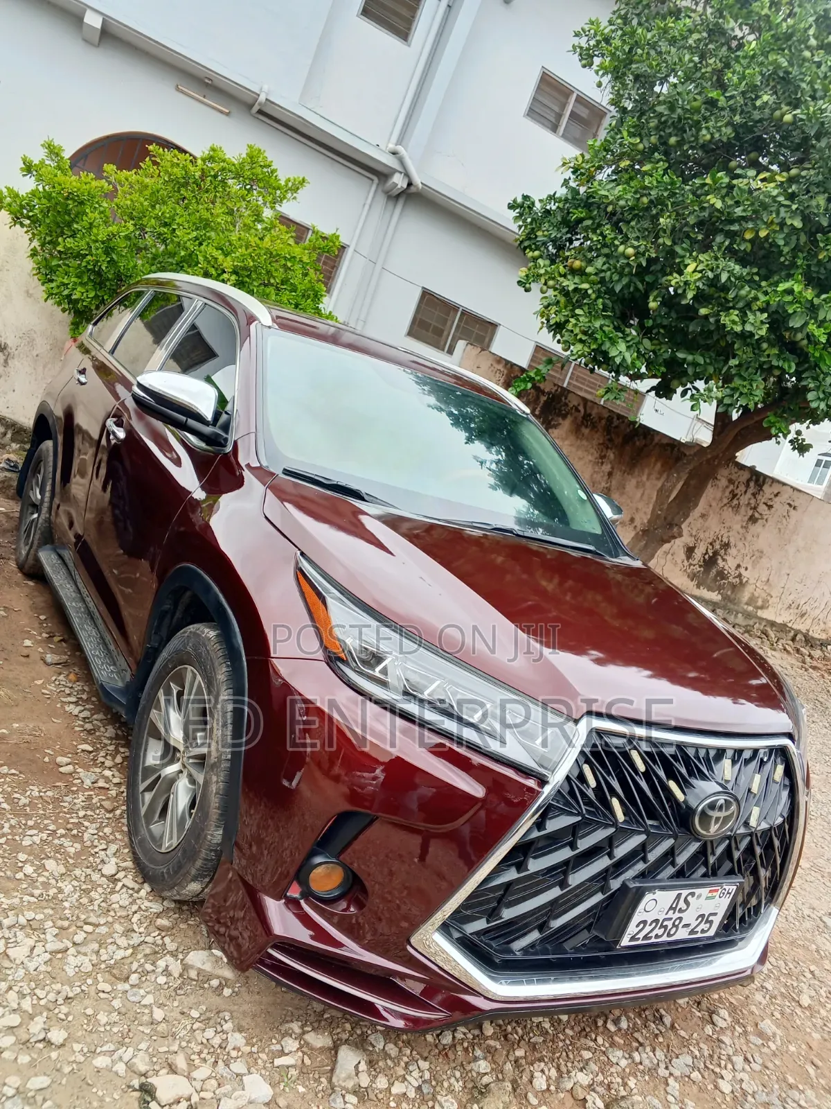 Toyota Highlander 2017 Burgundy