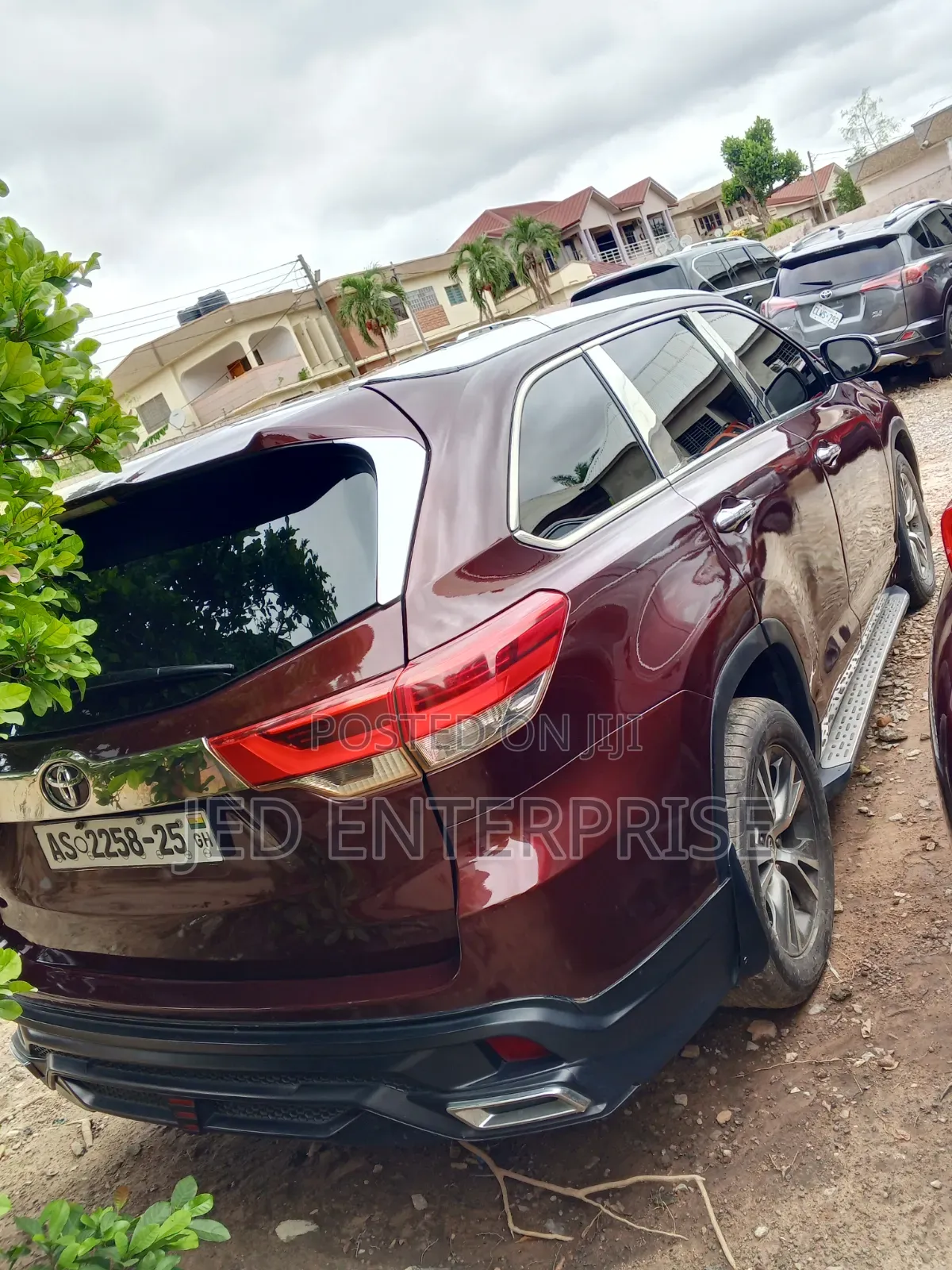 Toyota Highlander 2017 Burgundy