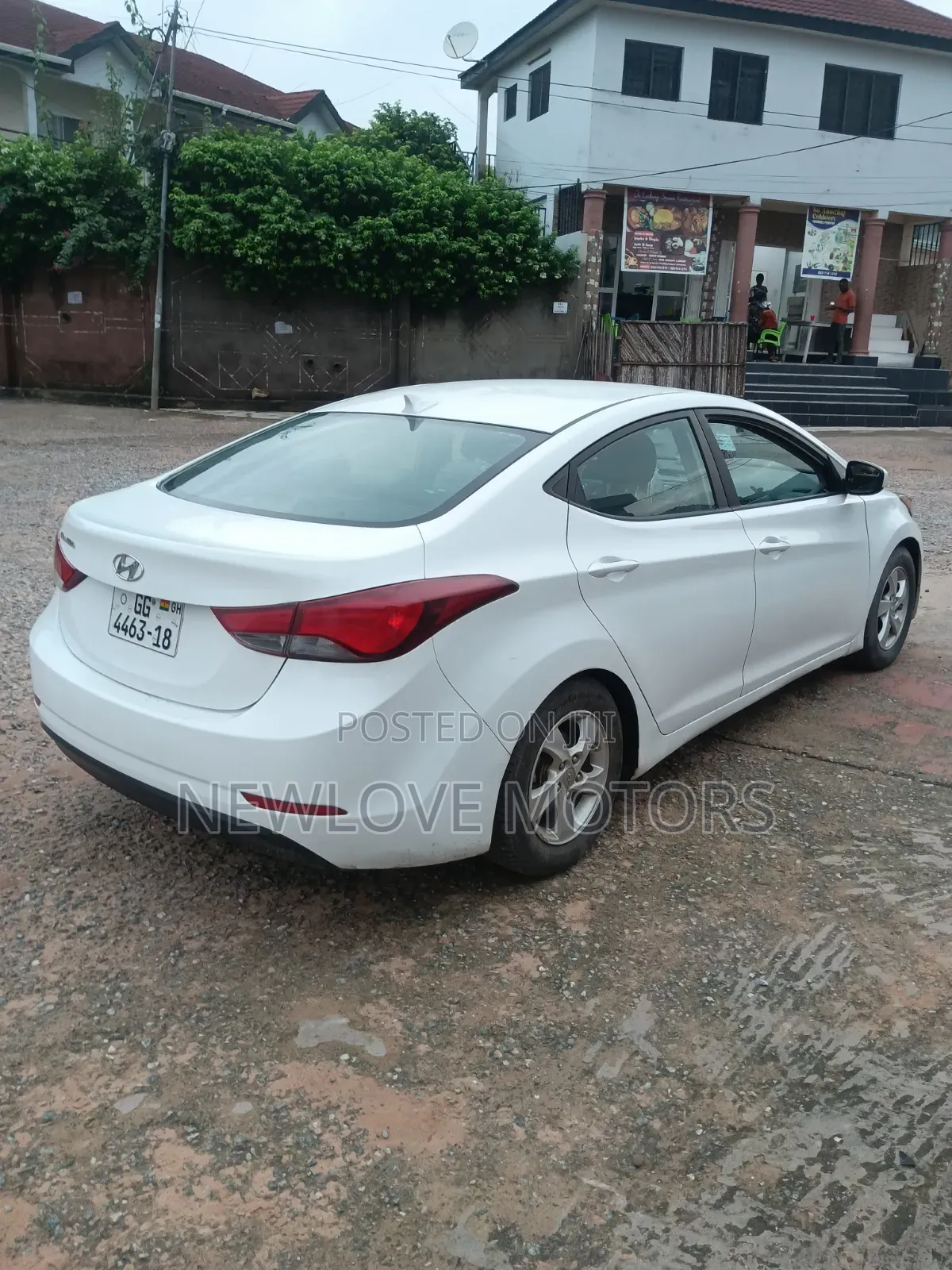 Hyundai Elantra 2015 White