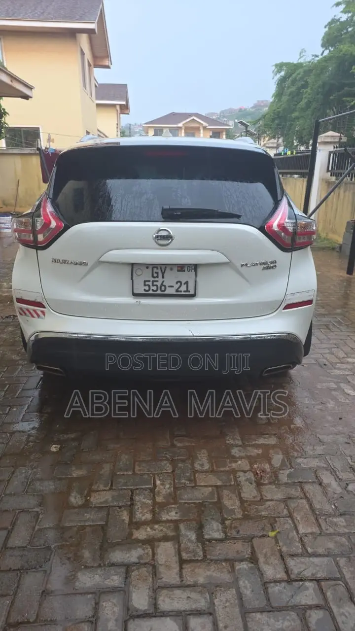 Nissan Murano Platinum 4dr SUV (3.5L 6cyl CVT) 2015 White