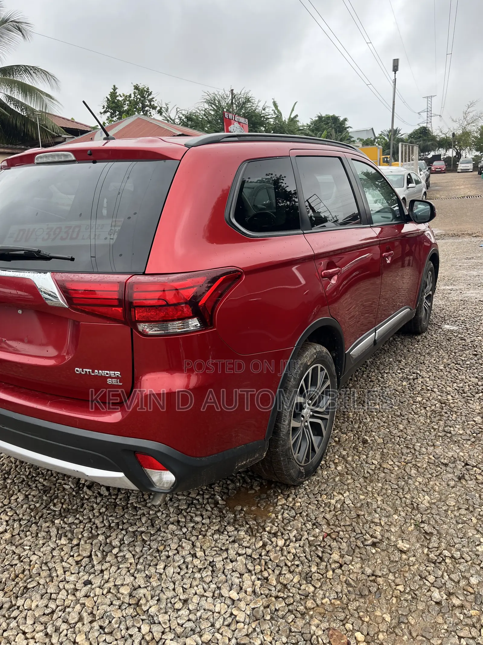 Mitsubishi Outlander SEL AWC 2016 Red