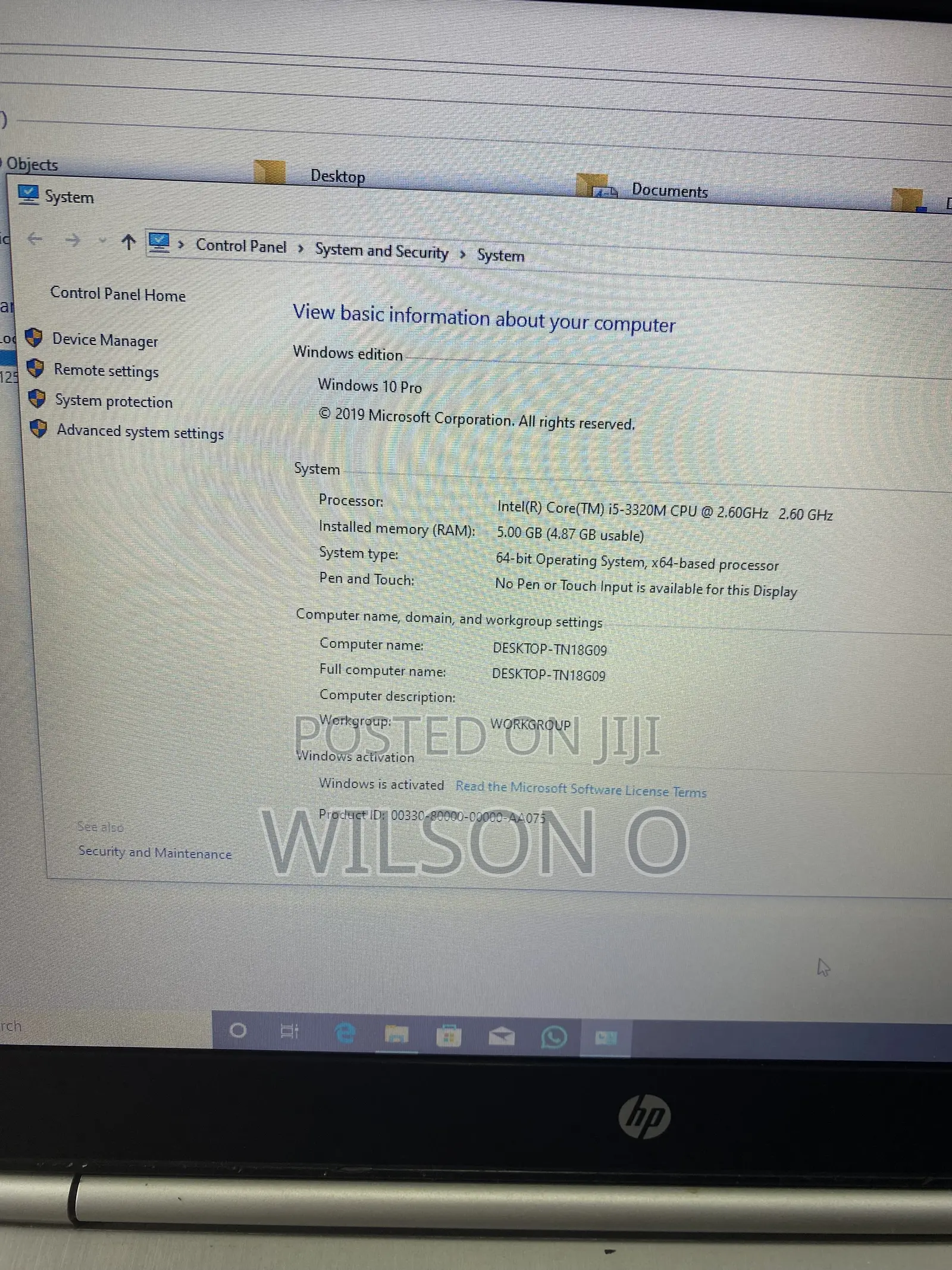 Laptop HP EliteBook 8470P 6GB Intel Core i5 HDD 160GB
