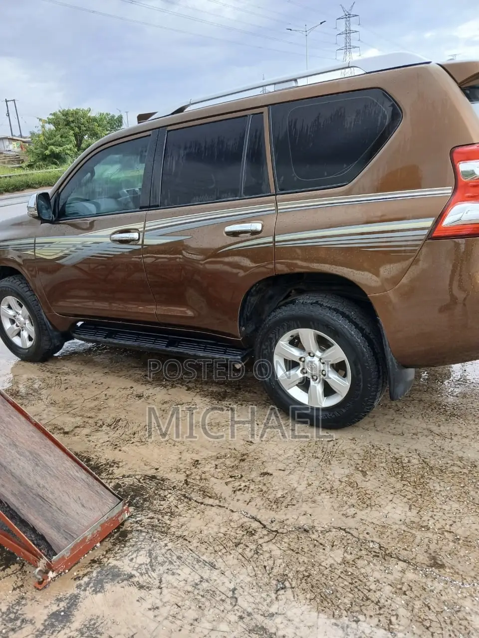 Toyota Land Cruiser Prado 2016 Brown