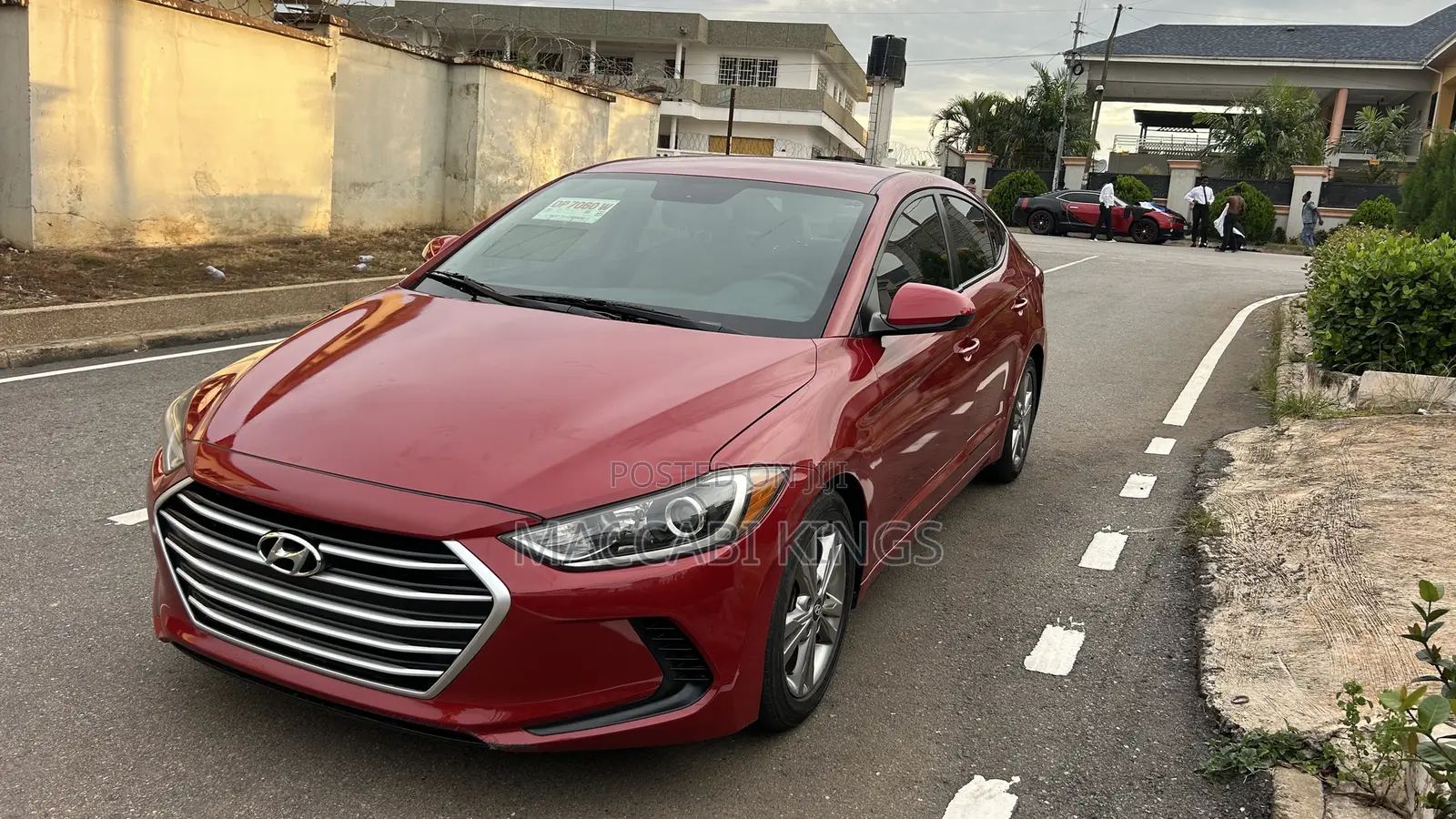 Hyundai Elantra ECO Sedan FWD (1.4L 4cyl 7A) 2017 Red