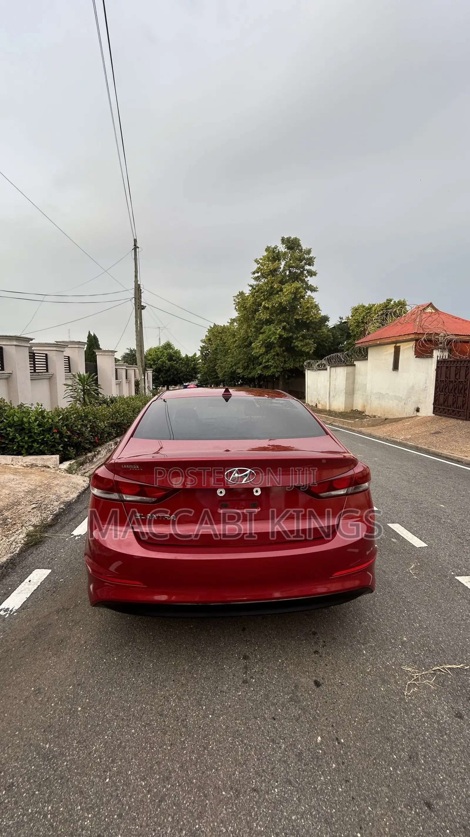 Hyundai Elantra ECO Sedan FWD (1.4L 4cyl 7A) 2017 Red