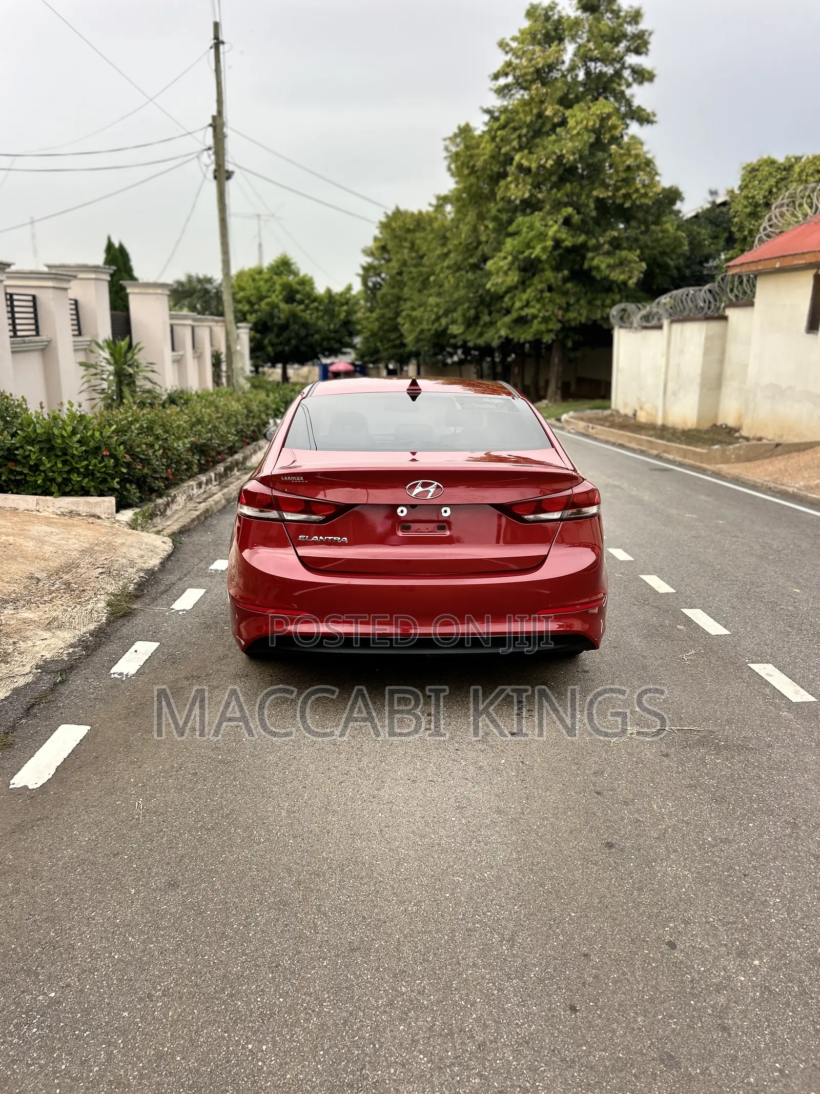 Hyundai Elantra ECO Sedan FWD (1.4L 4cyl 7A) 2017 Red