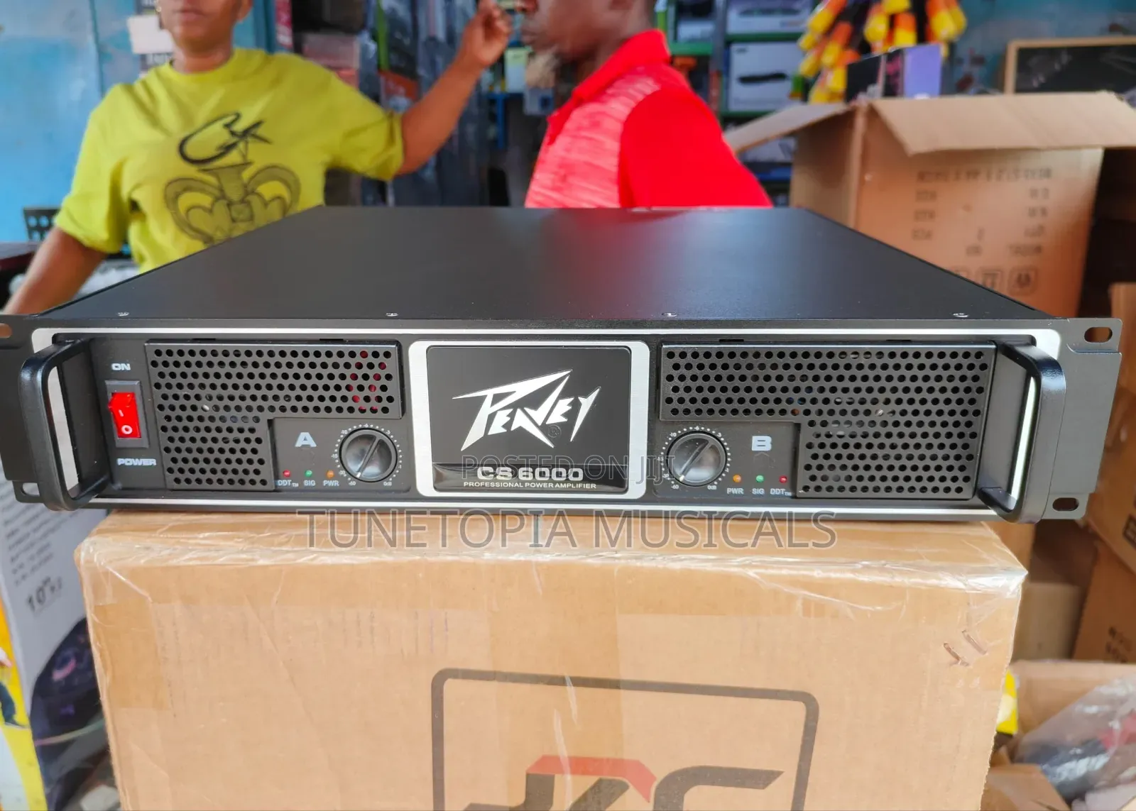 Peavey Cs 6000 Professional Power Amplifier