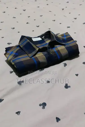 Men’S Plaid Button-Down Flannel Shirt