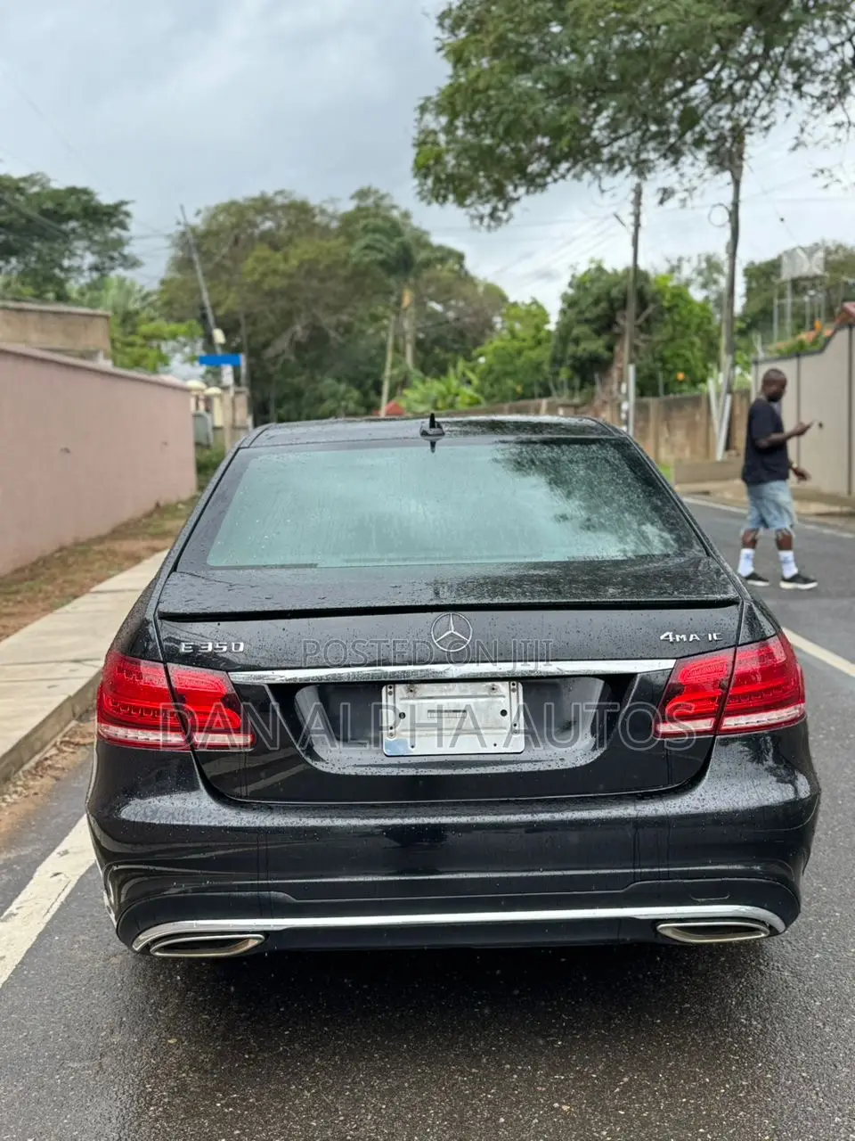 Mercedes-Benz E350 2015 Black
