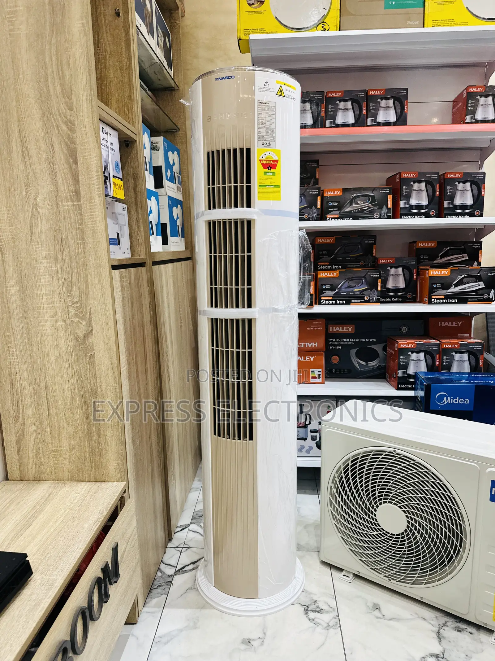 Brand New White Air Conditioner Split Floor Nasco 2.0hp