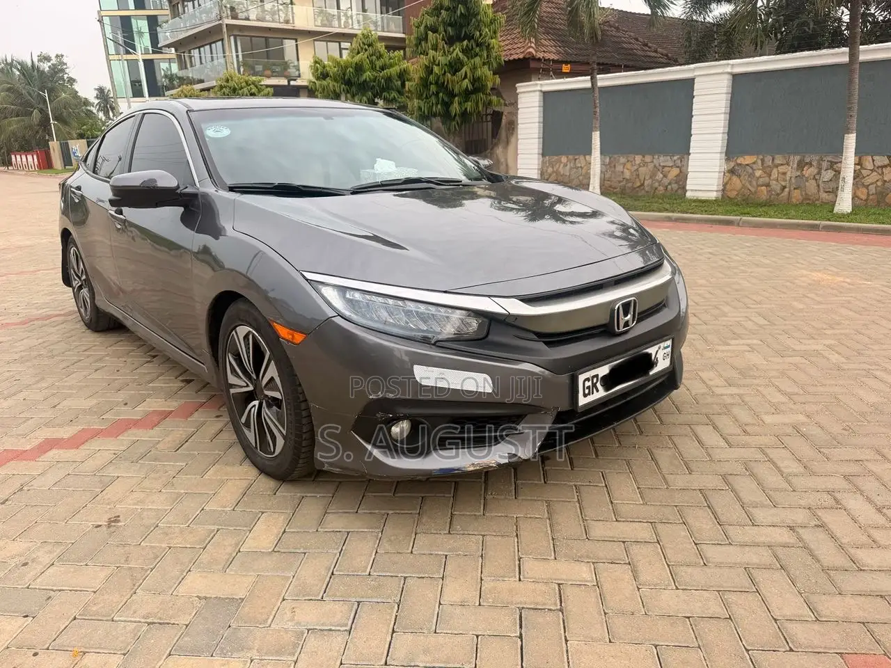 Honda Civic EX-T Sedan 2018 Gray