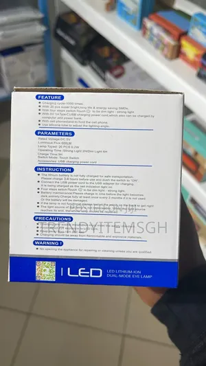 Rechargeable Dimmable Led Eye Study Lamp