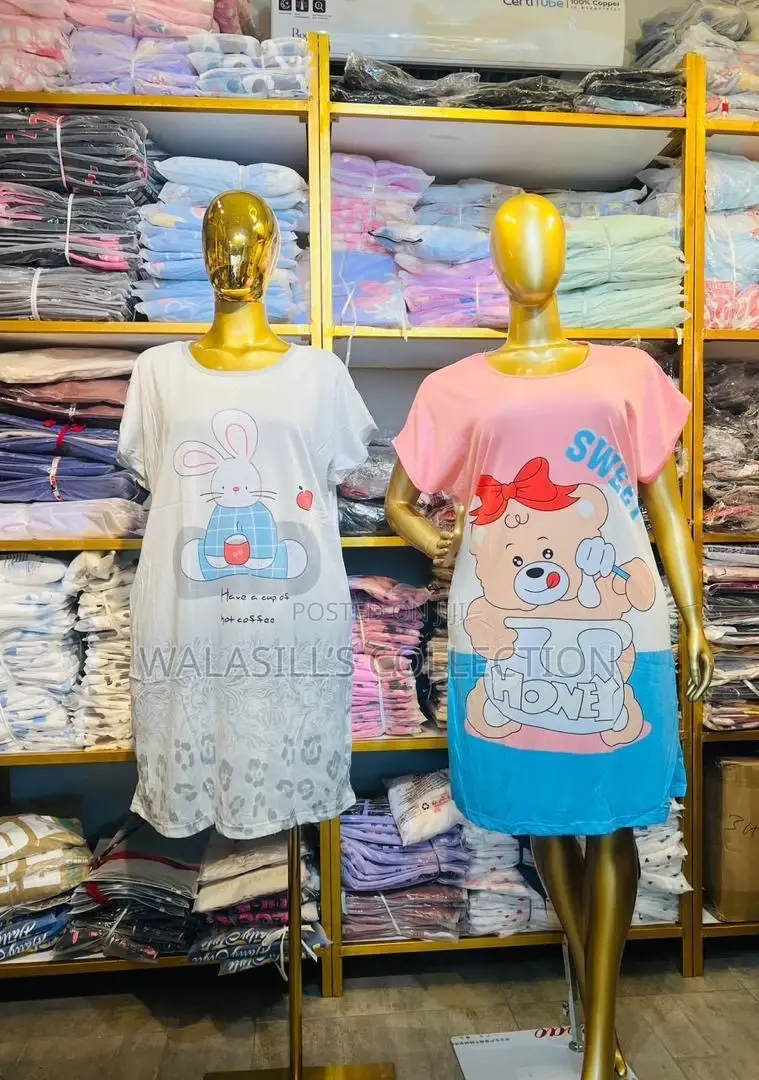 Cartoon Dress Night Wear