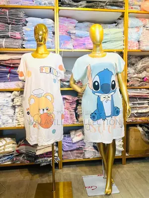 Cartoon Dress Night Wear