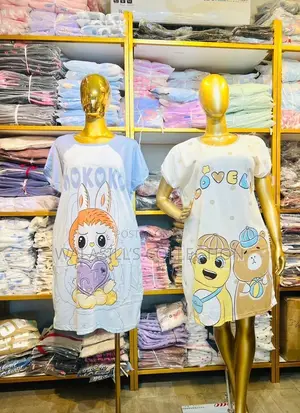 Cartoon Dress Night Wear