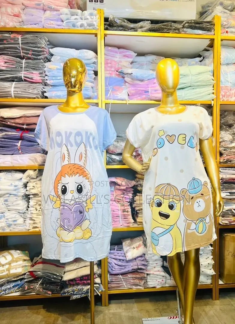 Cartoon Dress Night Wear