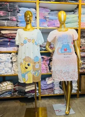 Cartoon Dress Night Wear