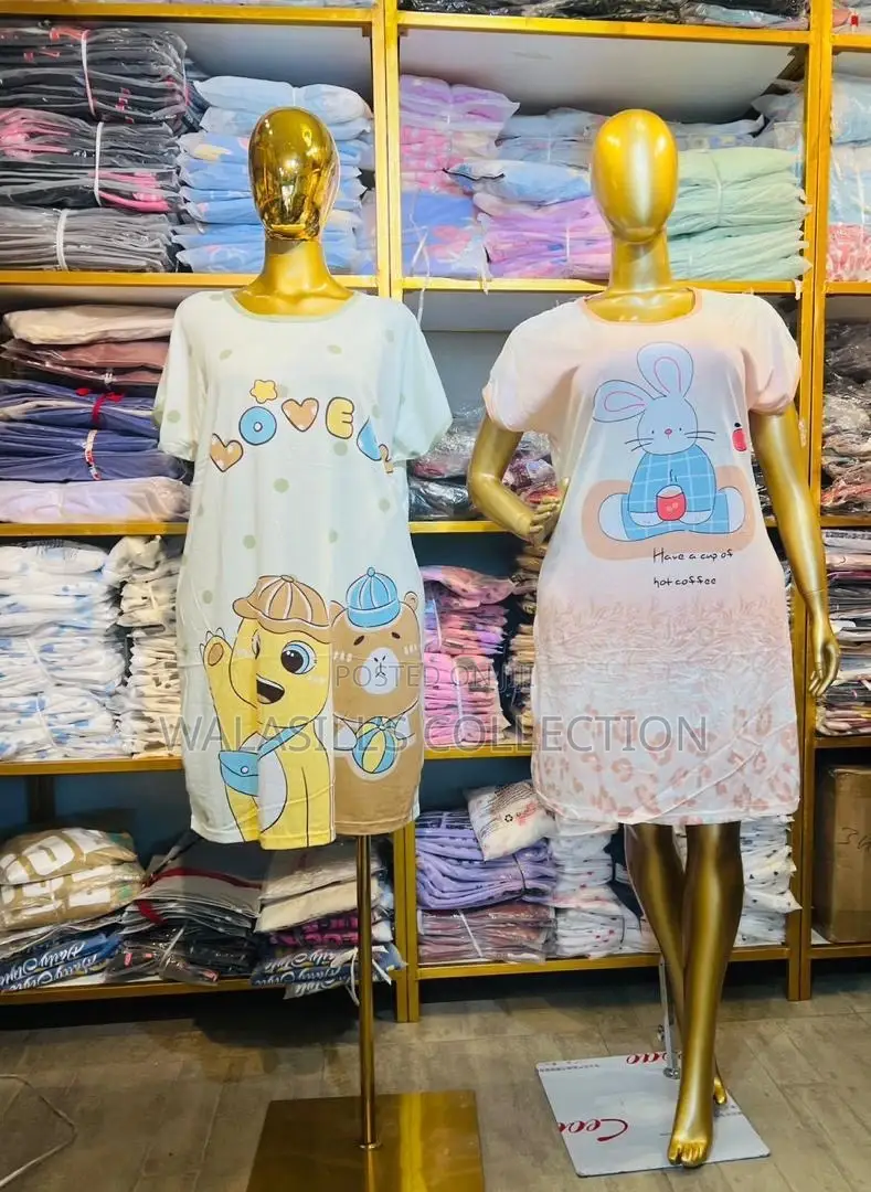 Cartoon Dress Night Wear