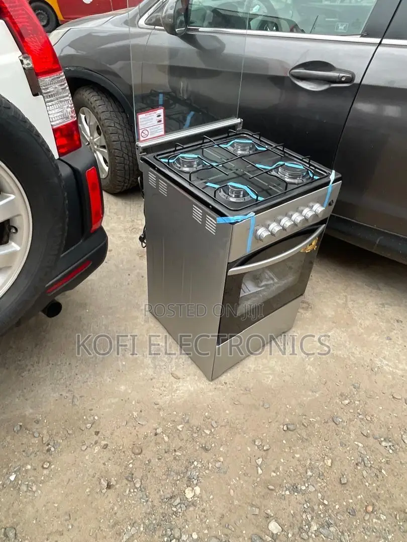 Volcano 4 Burner Gas Cooker Stylish Design Meets Functionality