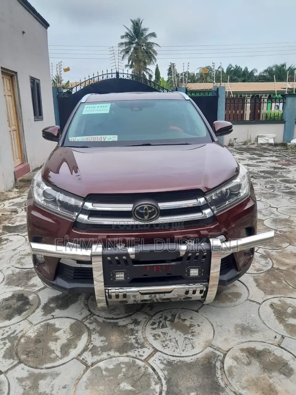 Toyota Highlander Limited Platinum 4x4 V6 (3.5L 6cyl 8A) 2017 Brown