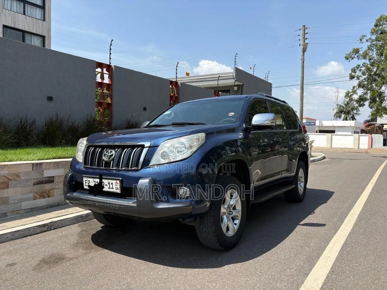 Toyota Land Cruiser Prado 2.7 i 2011 Blue
