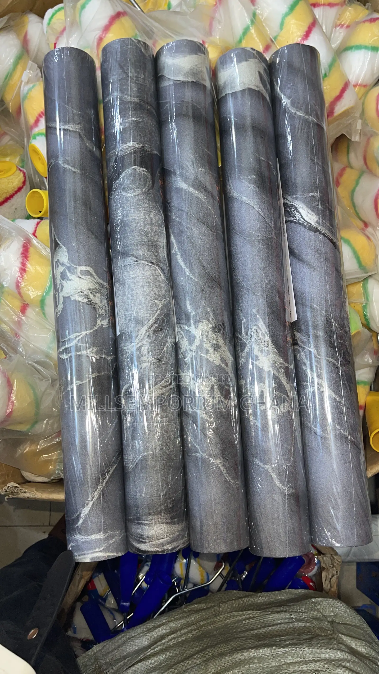 Grey Marble Contact Paper / Wallpaper Rolls | Millsemporiumghana
