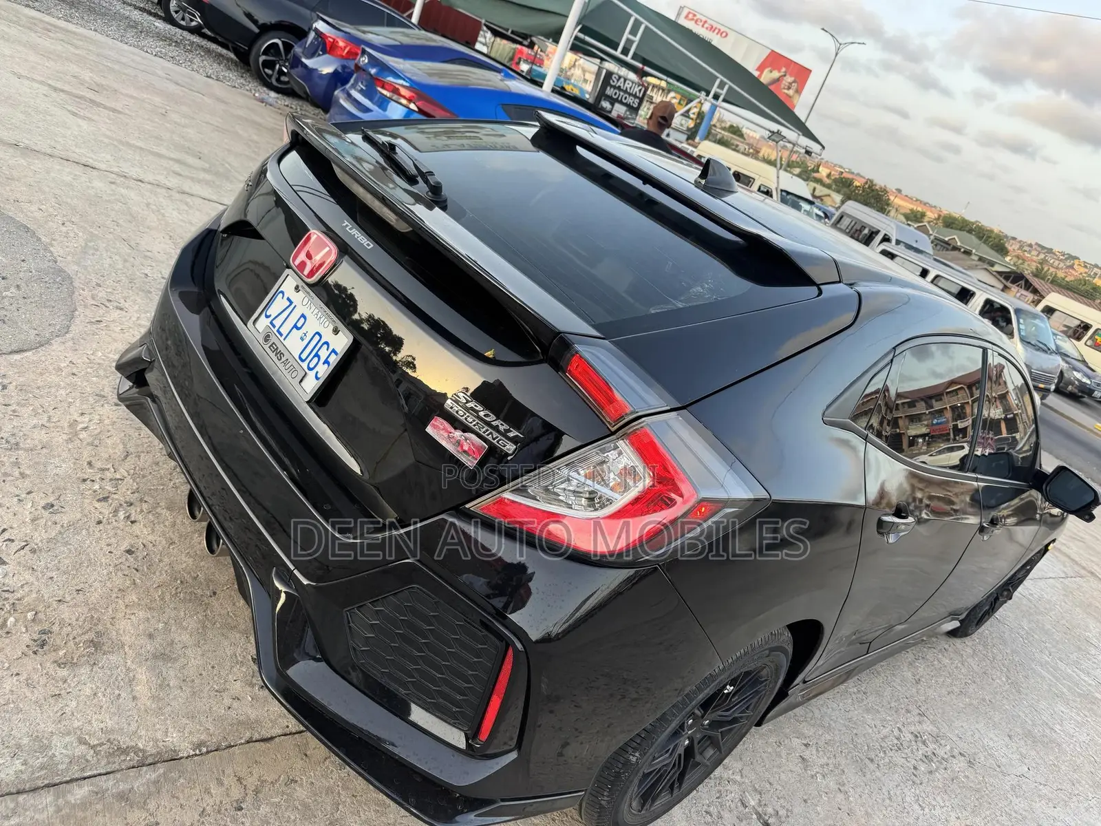 Honda Civic Sport Touring 4dr Hatchback (1.5L 4cyl) 2017 Black