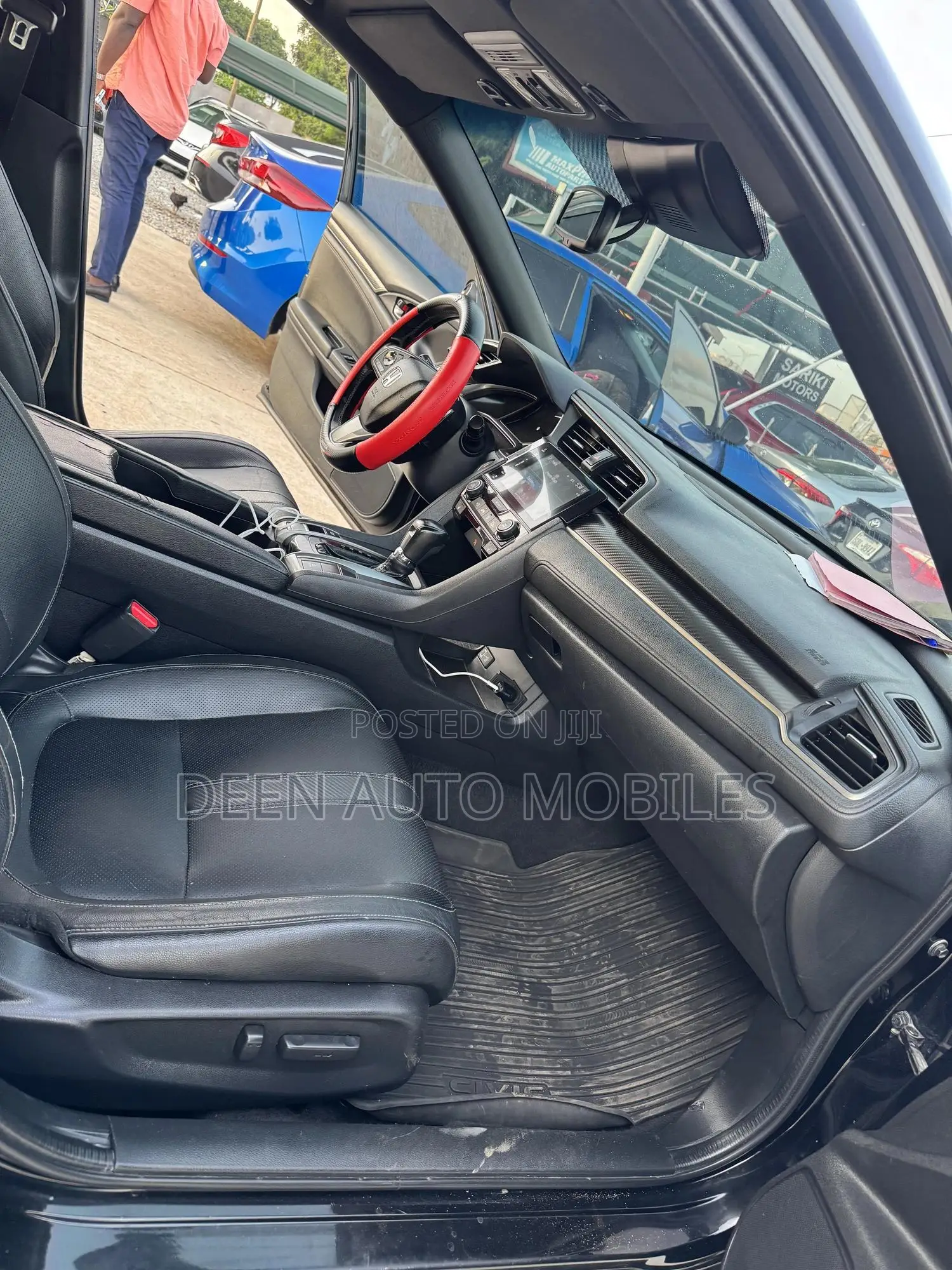 Honda Civic Sport Touring 4dr Hatchback (1.5L 4cyl) 2017 Black