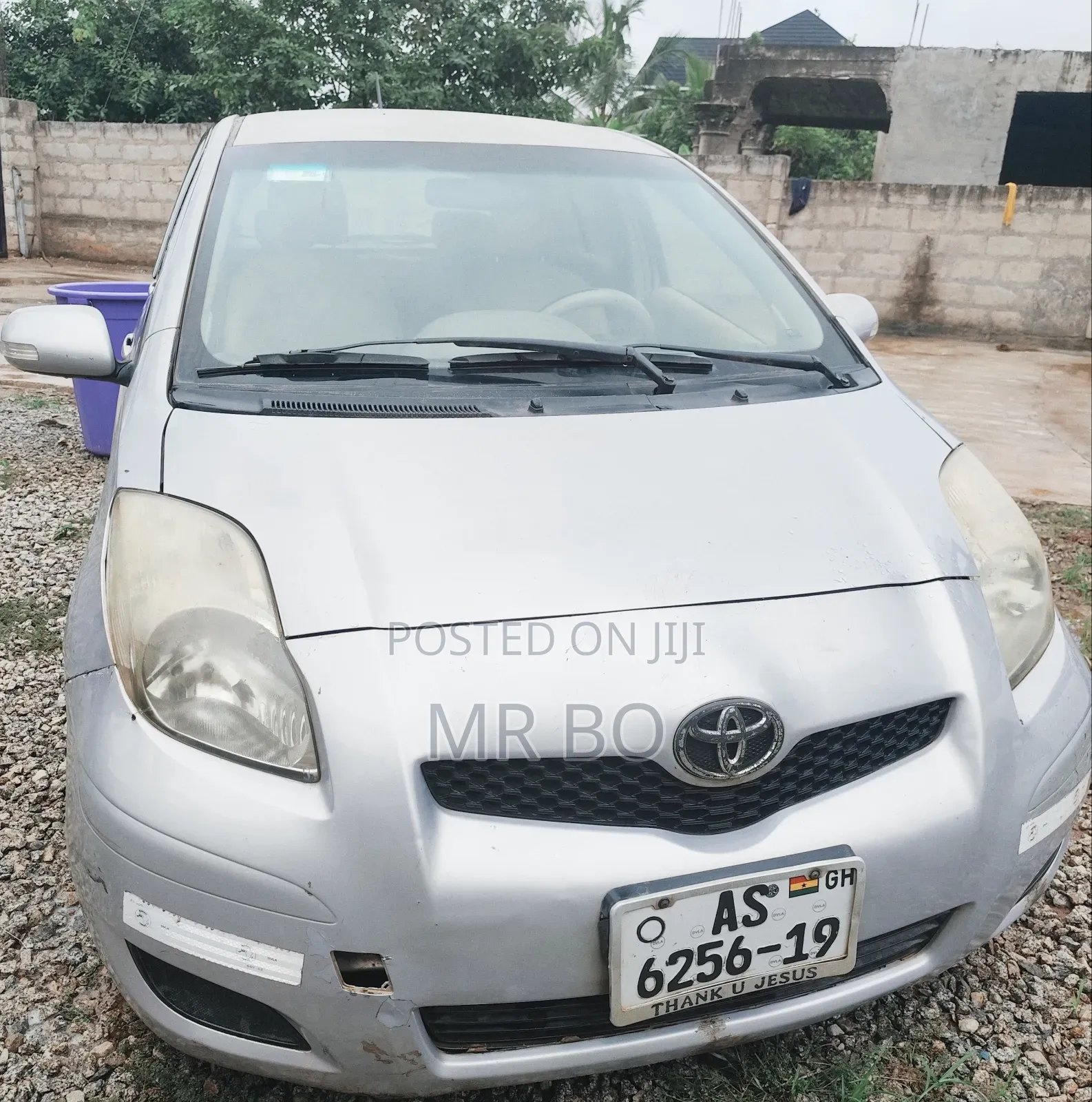 Toyota Vitz 2007 Silver