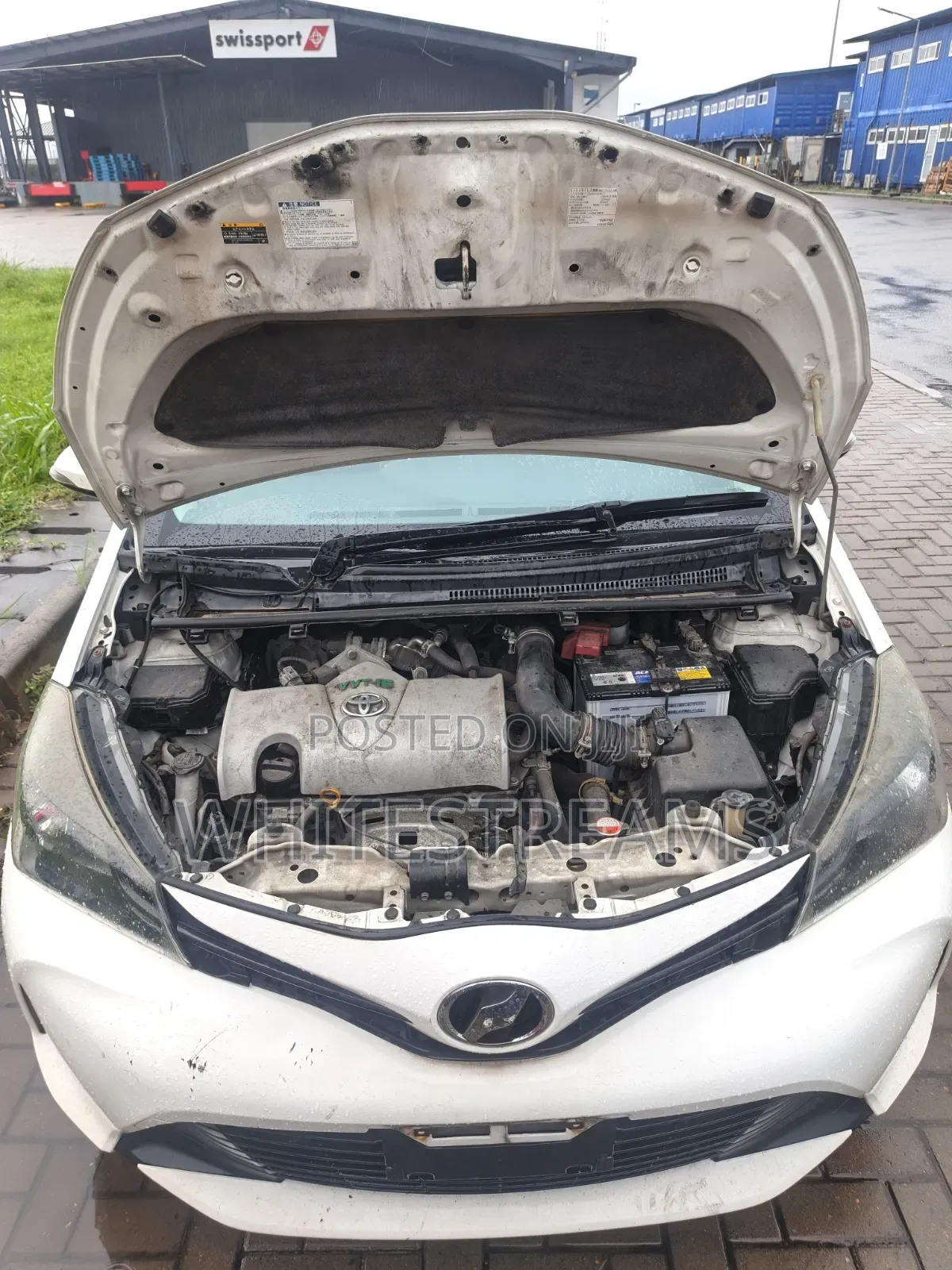 Toyota Vitz 2015 White
