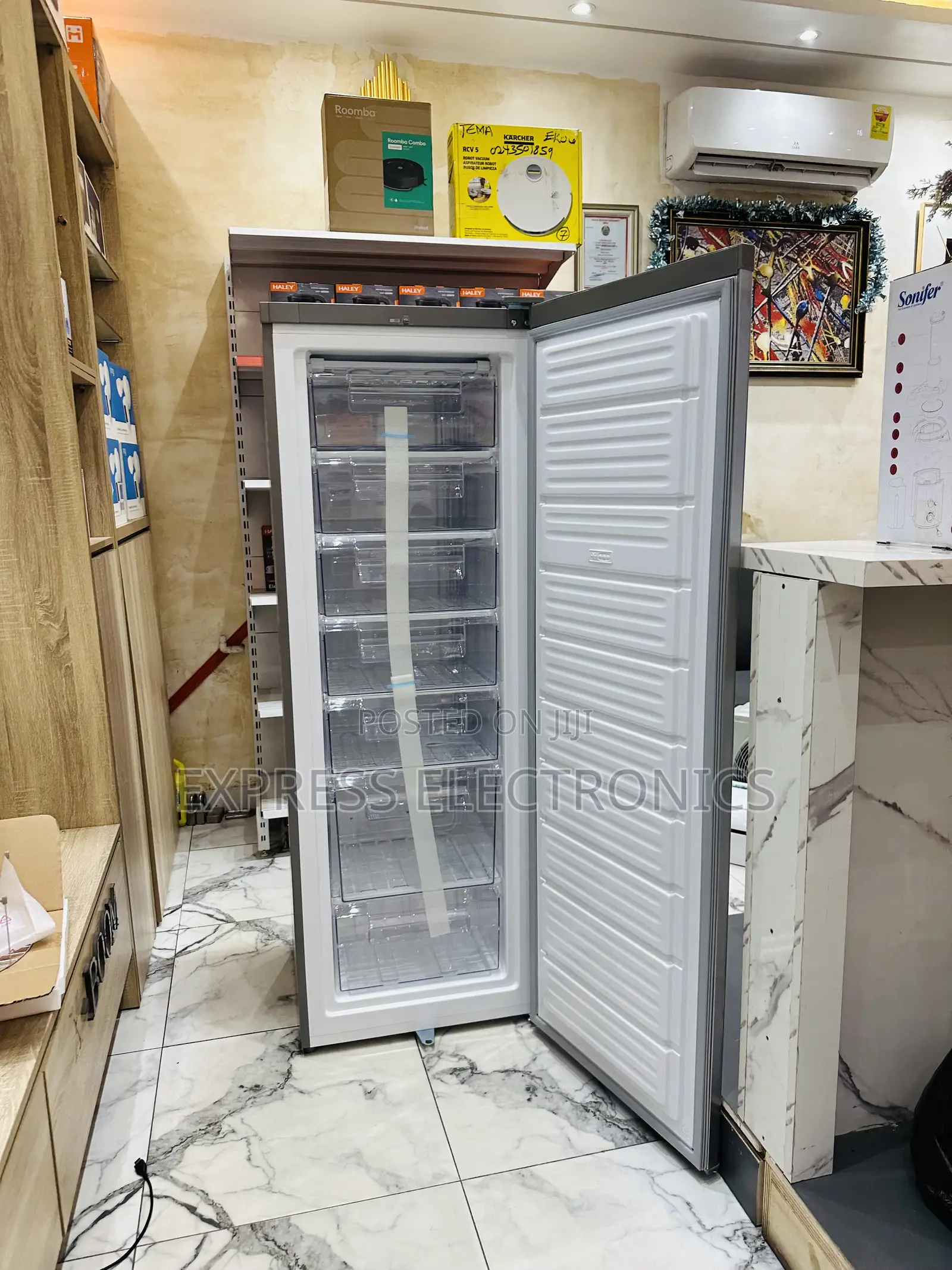 Hot  Deals Upright Freezer Pearl Puf-370-1a Single Door
