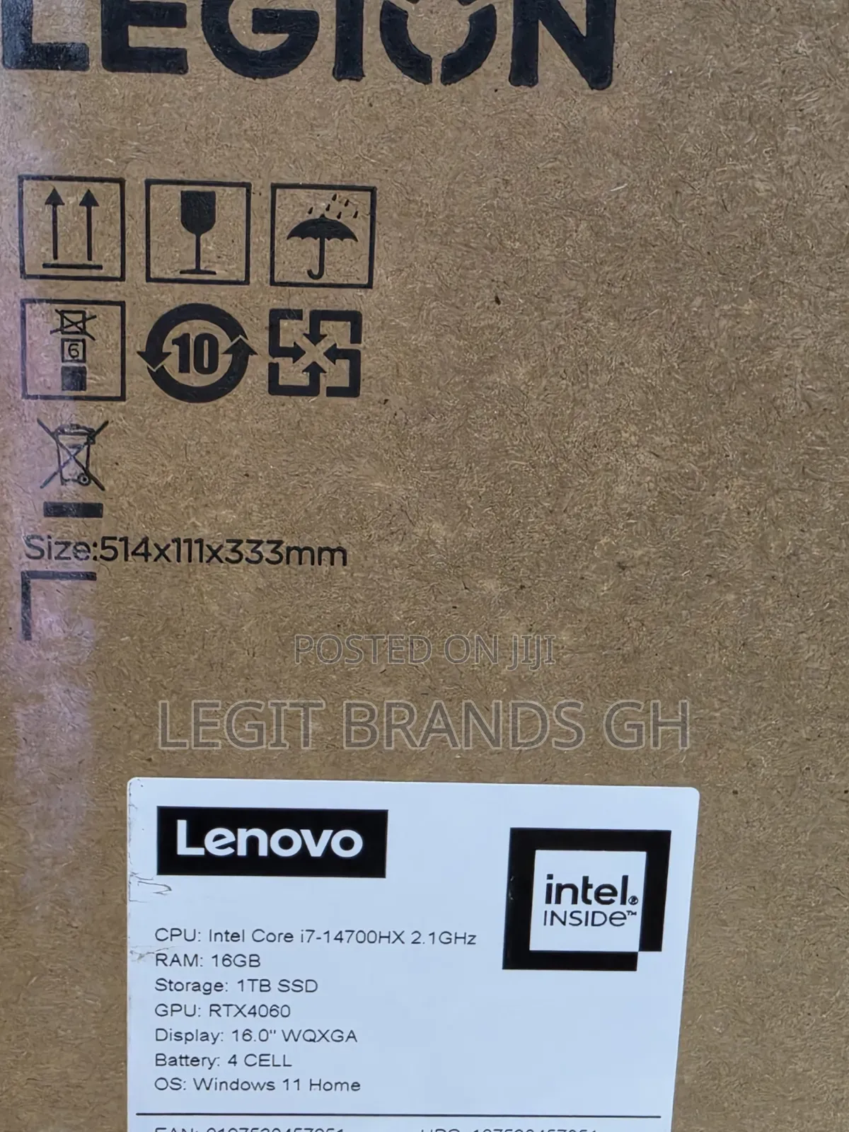 Laptop Lenovo Legion 7 16GB Intel Core i7 SSD 512GB