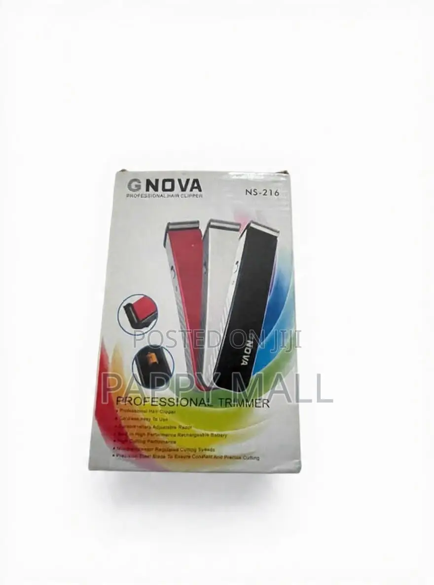 Nova Ns-216 Professional Rechargeable Hair Trimmer – Brand New