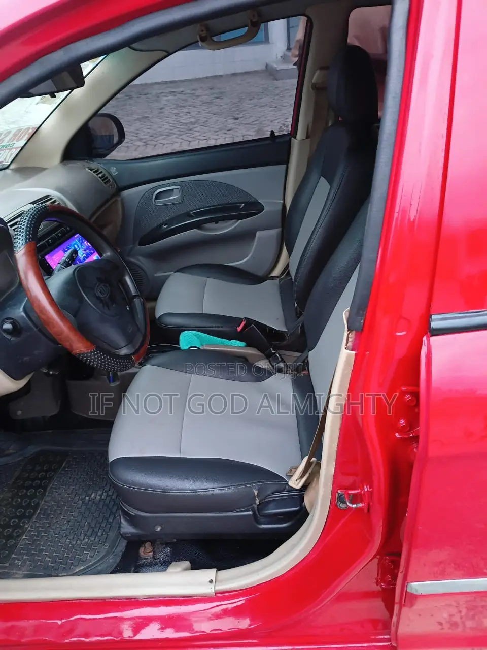 Kia Morning 2010 Red