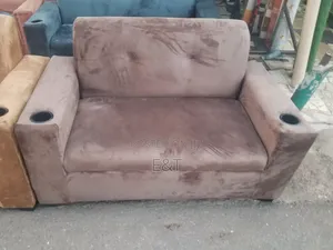Dark Brown 2 in 1 Sofa