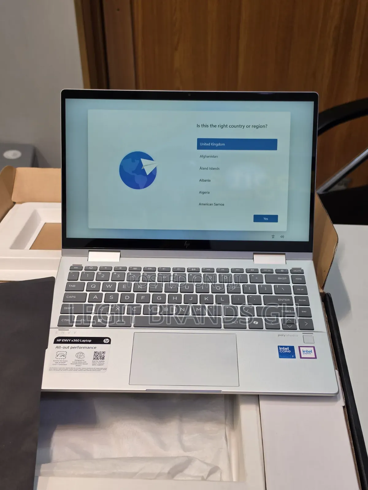 Laptop HP Envy 14 16GB Intel Core 7 SSD 512GB
