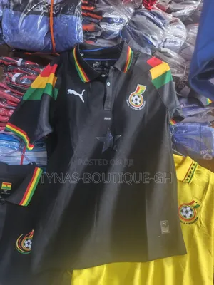 Ghana Jersey Available in Colors