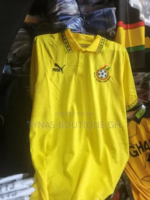 Ghana Jersey Available in Colors