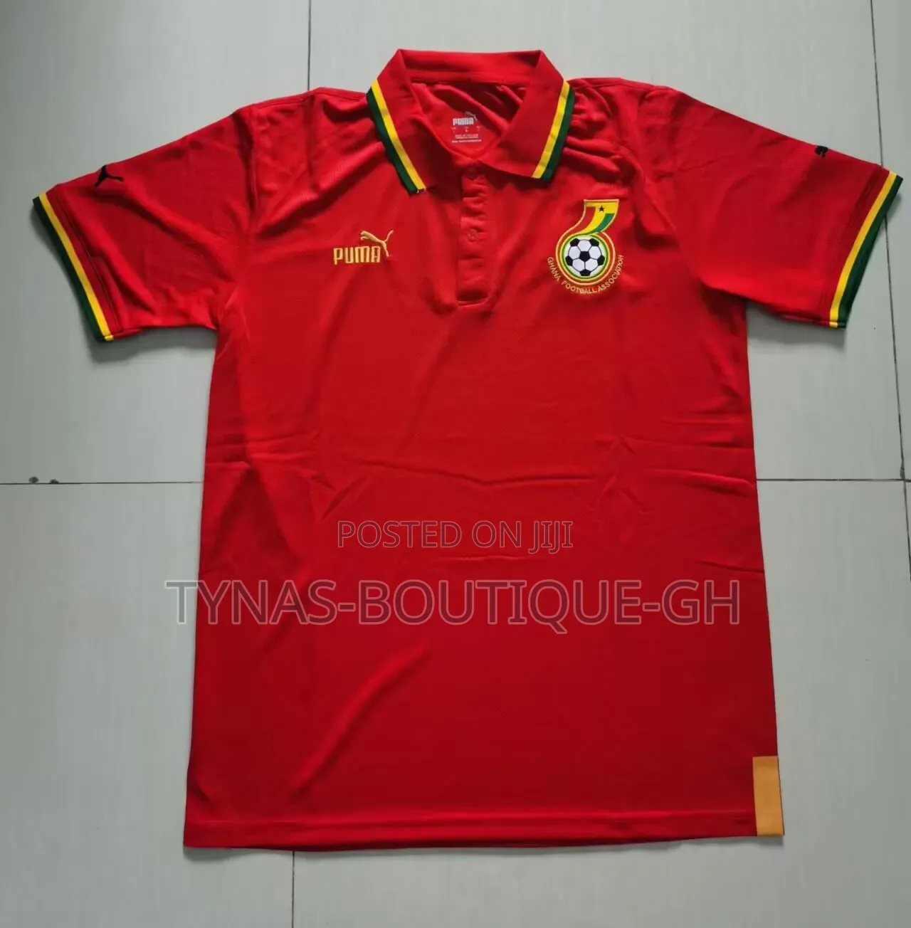 Ghana Jersey Available in Colors