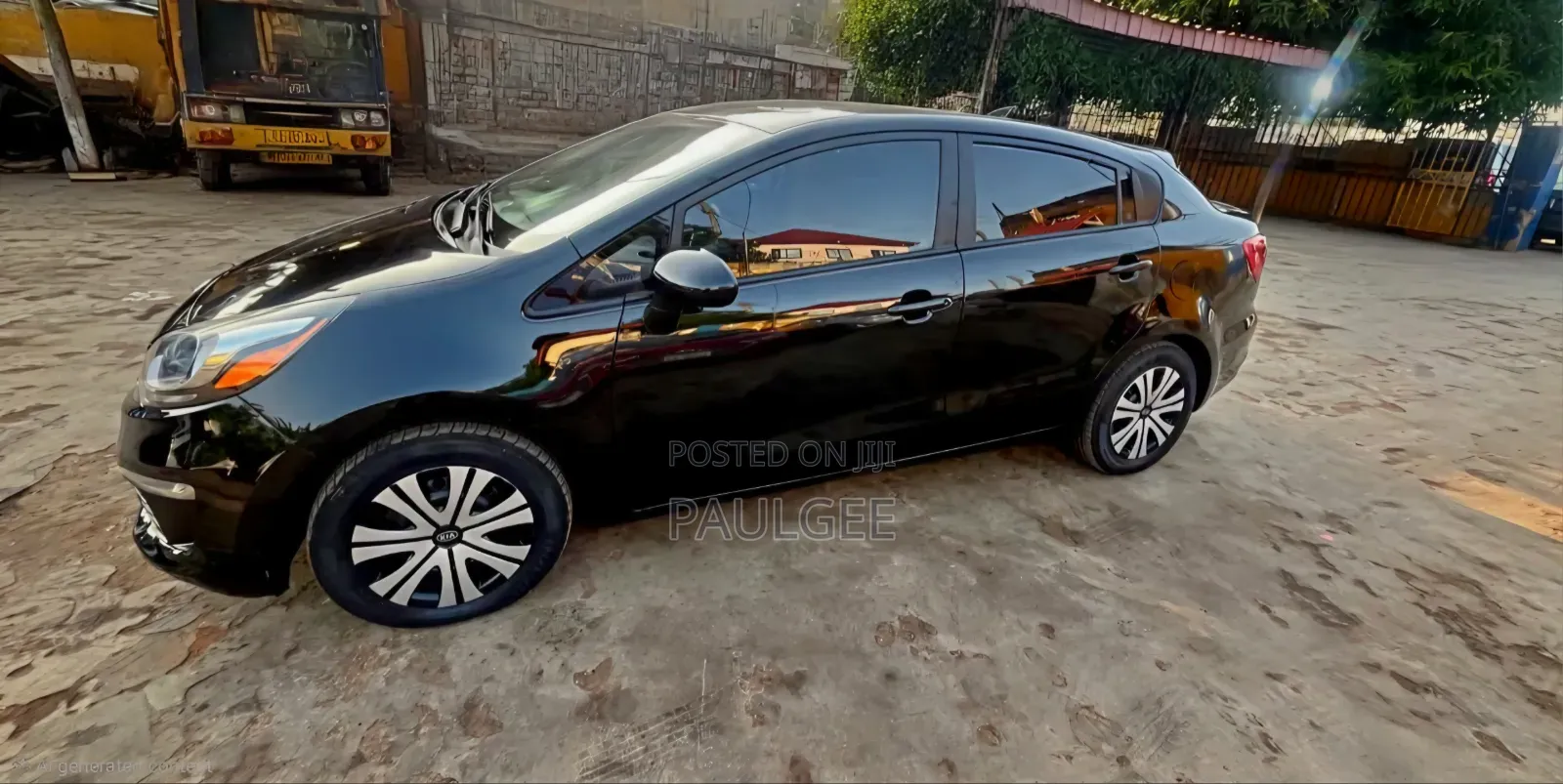 Kia Rio LX 4dr Hatchback (1.6L 4cyl 6A) 2017 Black