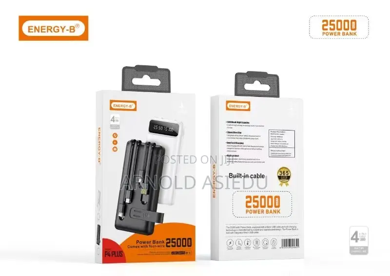 Energy-B 25,000 Mah Power Bank
