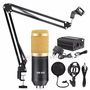 Bm800 Microphone With V8 Soundcard Recording Kit