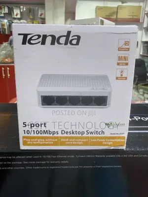 5 Port Tenda 10/100mbps Desktop Switch