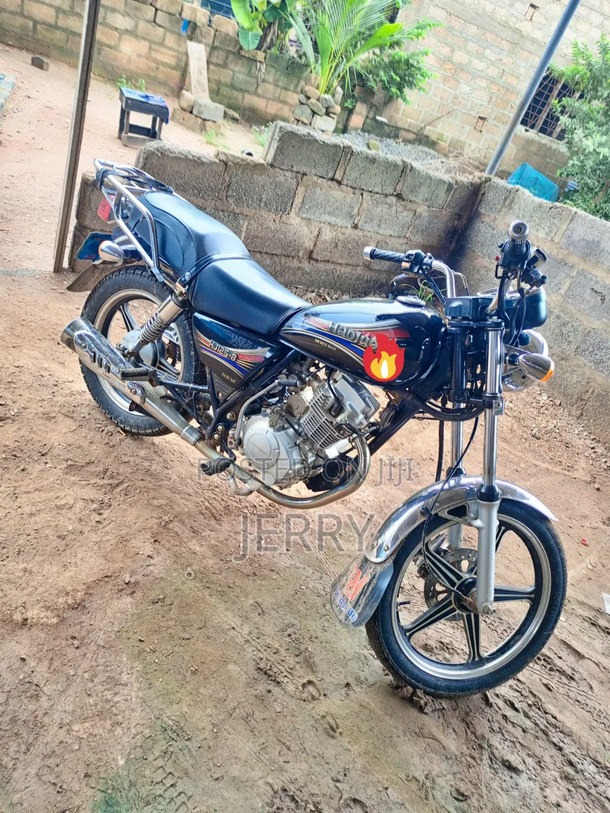 Haojue HJ125-8K 2025 Black