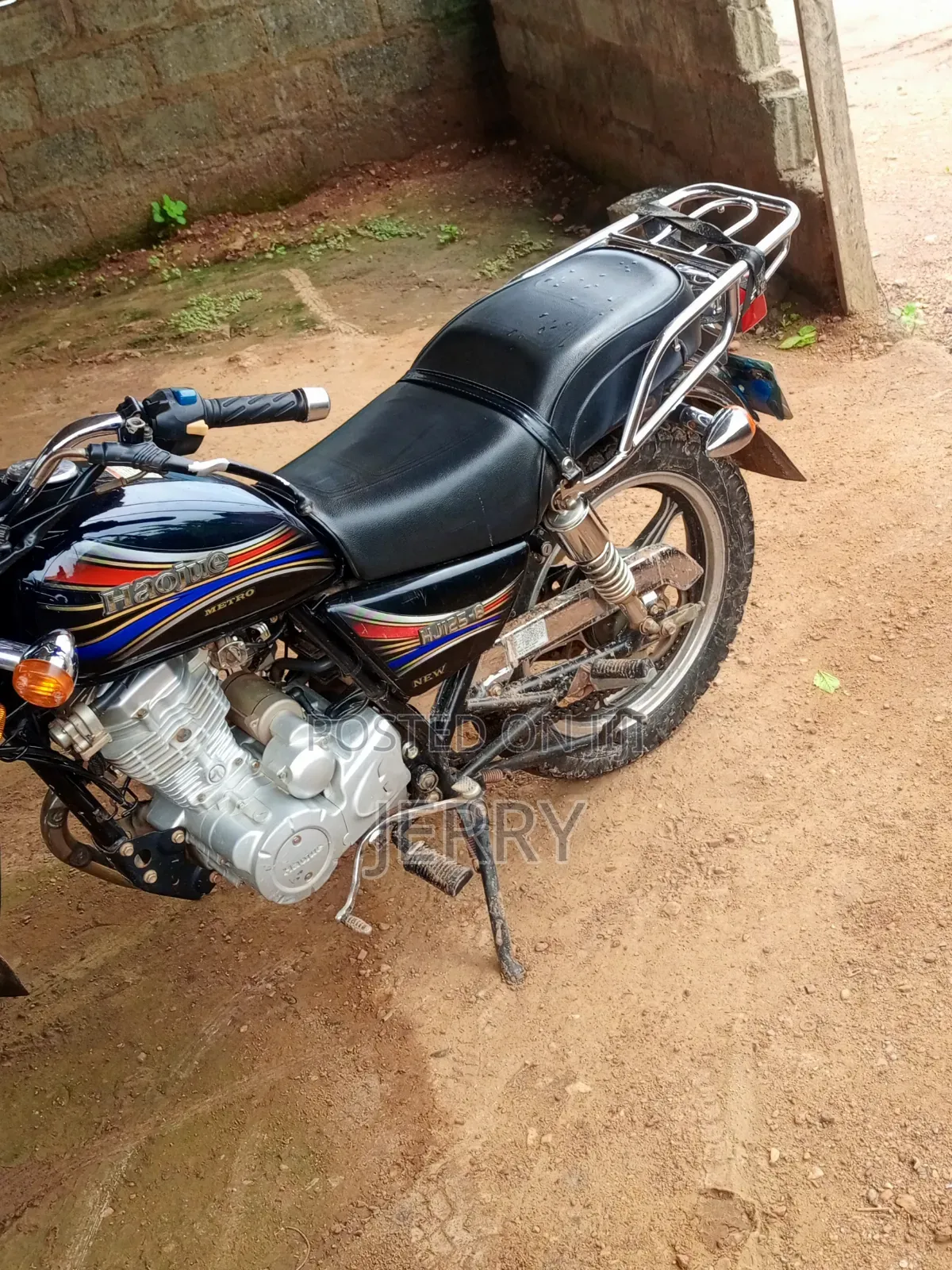 Haojue HJ125-8K 2025 Black