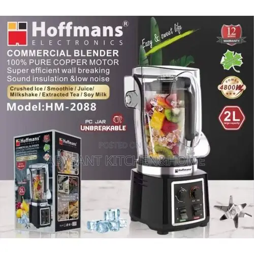 Hoffmann Commercial Silent Blender