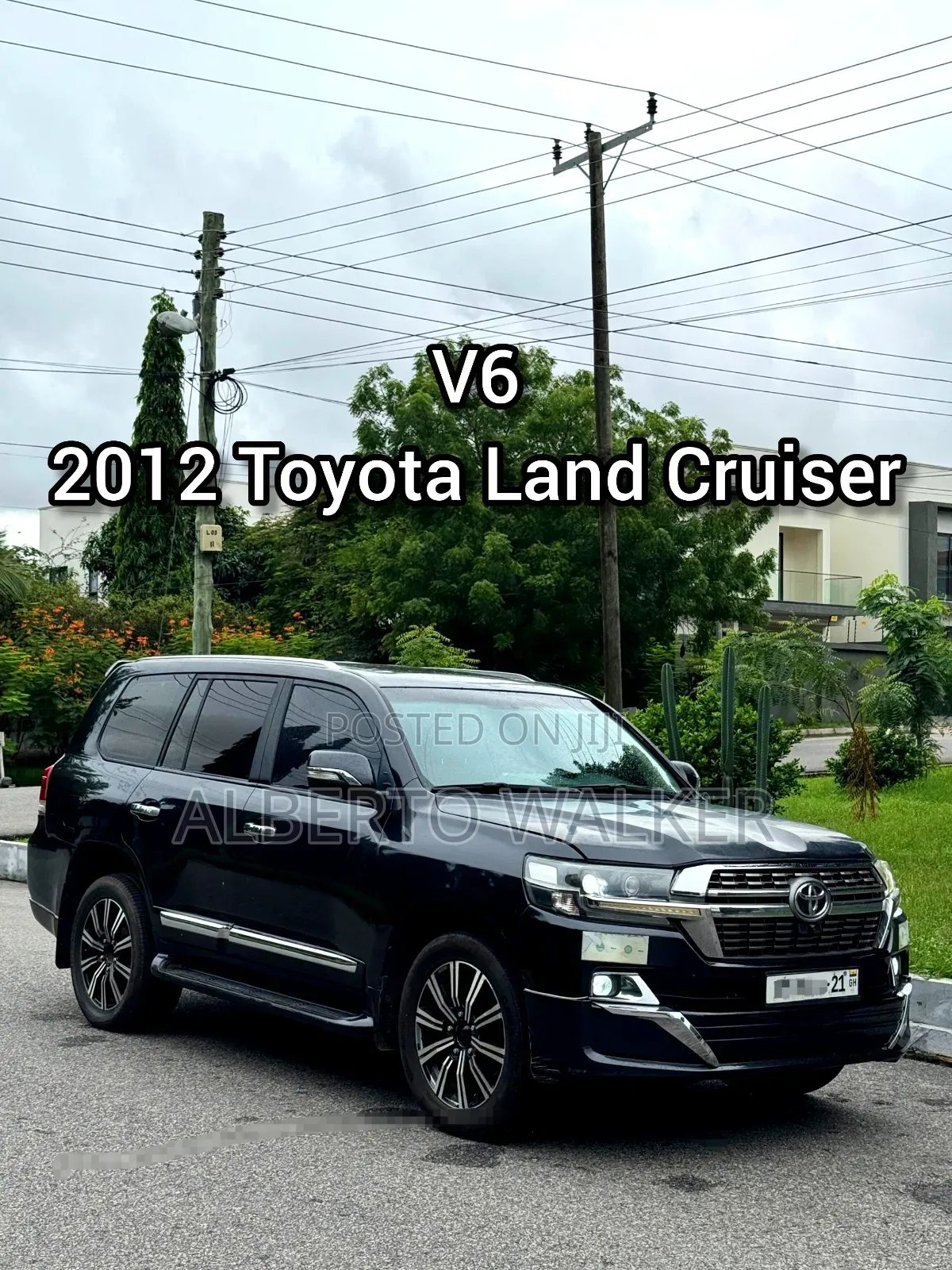 Toyota Land Cruiser 2012 Black