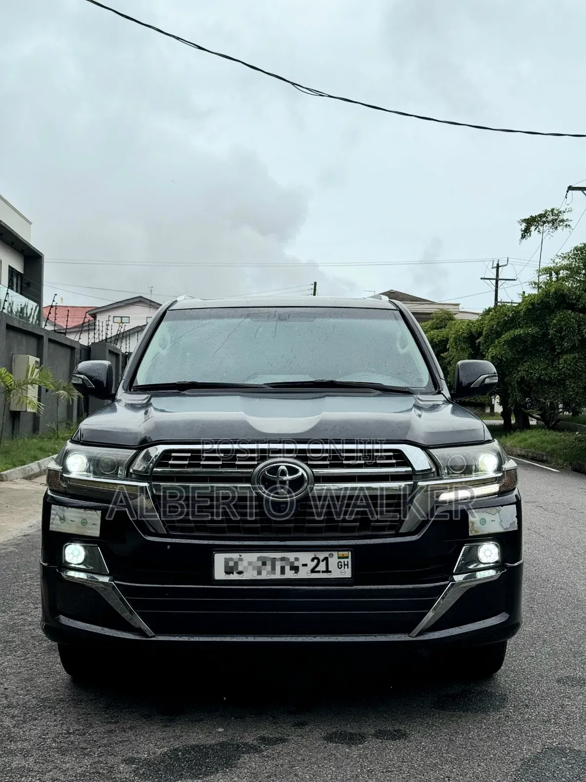 Toyota Land Cruiser 2012 Black