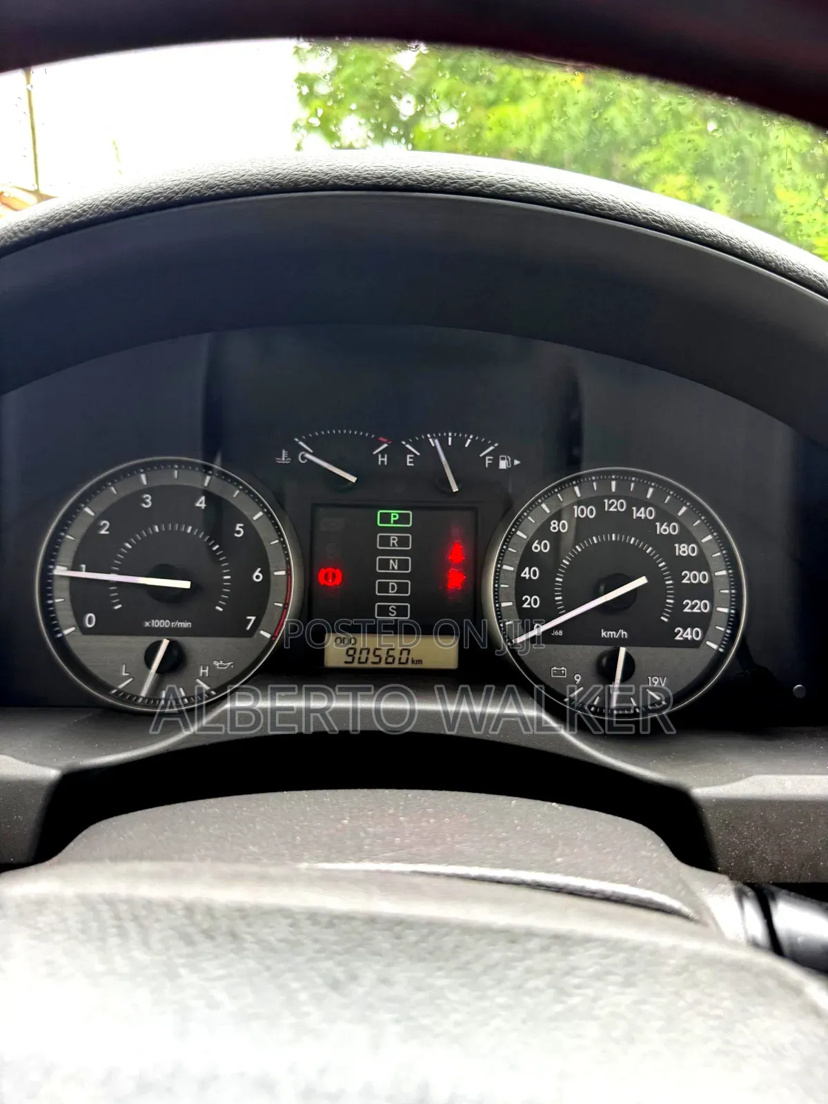 Toyota Land Cruiser 2012 Black